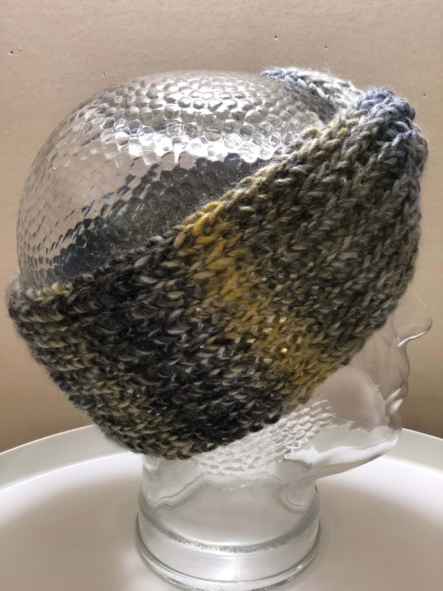 CASAROSA Stirnband handgestrickt Fb.344 Gr.onesize