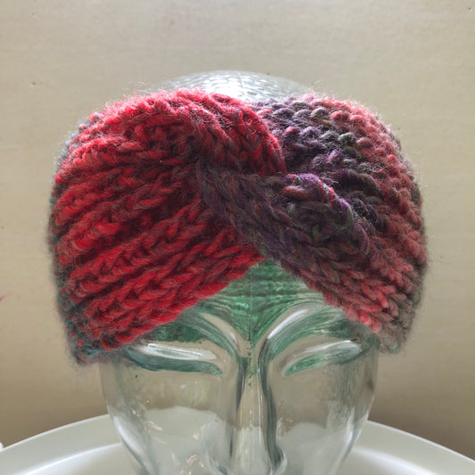 CASAROSA Stirnband handgestrickt Fb.348 Gr.onesize