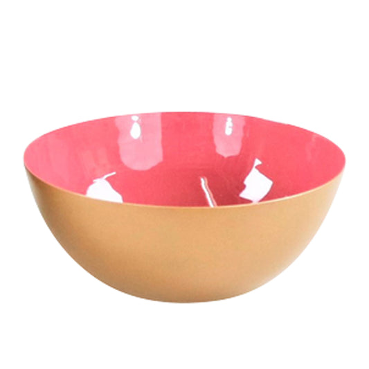 Schale deluxe 7840 Eisen rosenholz/gold ø16x6,5cm