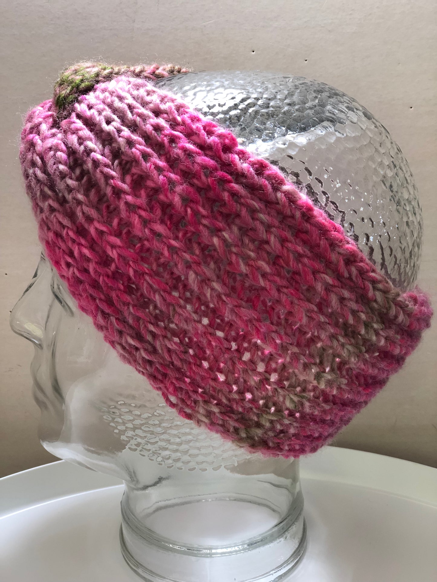 CASAROSA Stirnband handgestrickt Fb.352 Gr.onesize