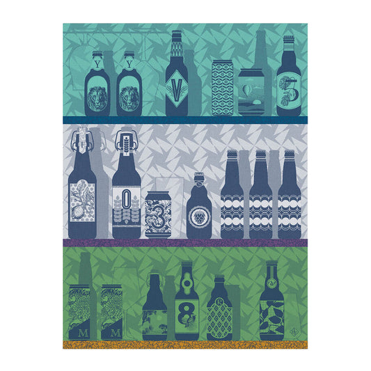 LE JACQUARD FRANCAIS Geschirrtuch, 60x80 cm, Bier