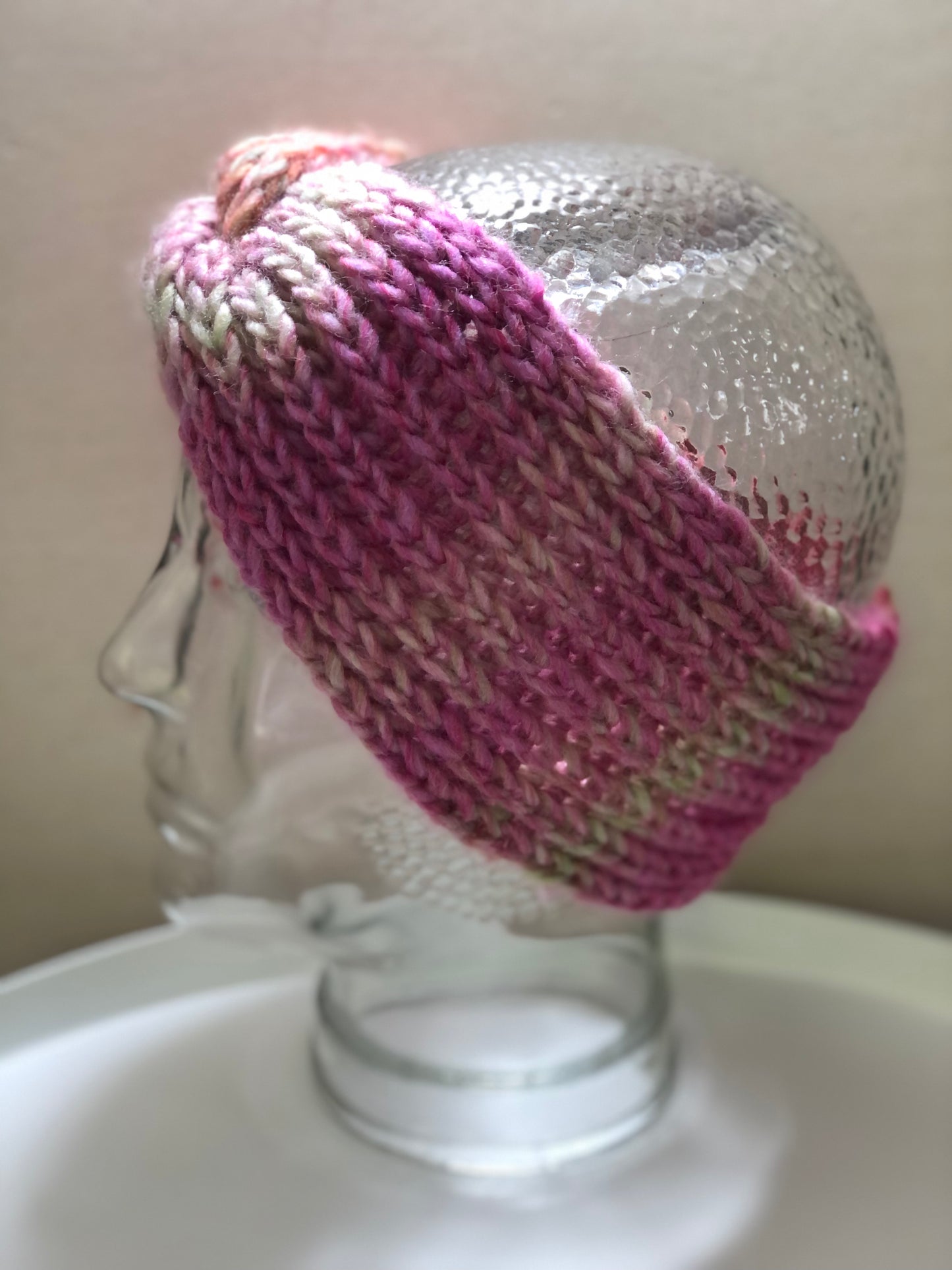 CASAROSA Stirnband handgestrickt Fb.353 Gr.onesize