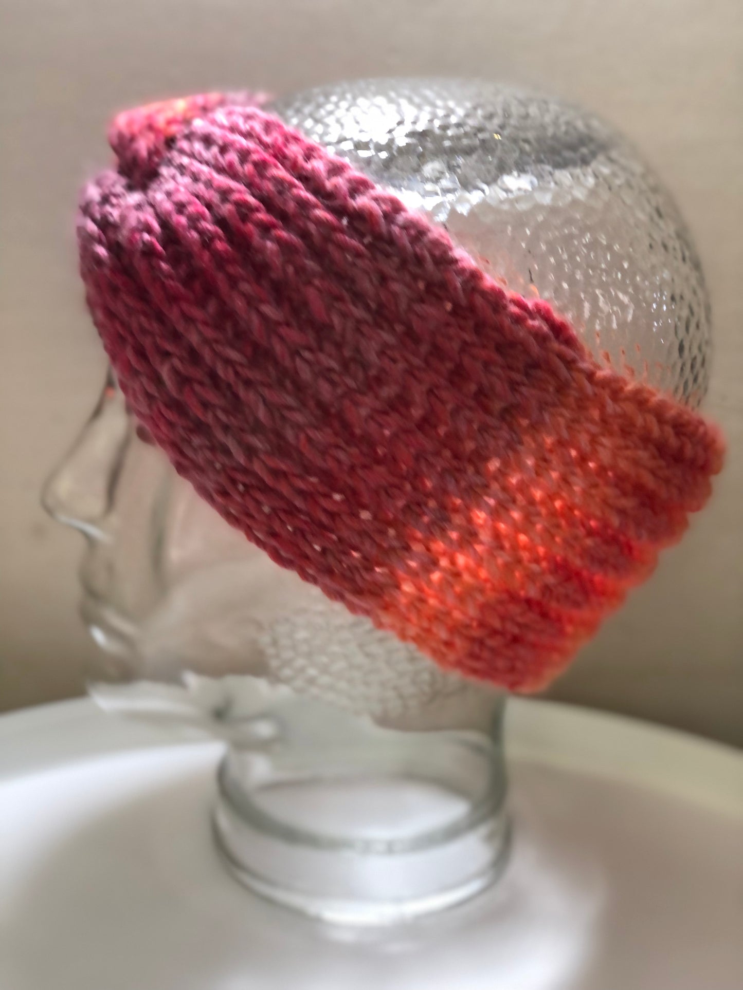 CASAROSA Stirnband handgestrickt Fb.355 Gr.onesize