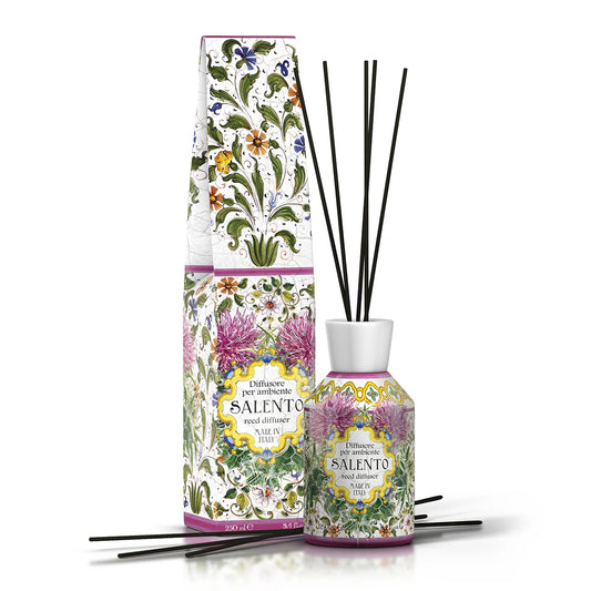 RUDY PROFUMI Raumdiffusor mit Stäbchen, 250 ml Salento I Zitrone & Jasmin