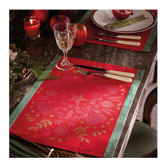 LE JACQUARD FRANCAIS Tischset Feerie 50x36 cm, Baumwolle, fleckenabweisend