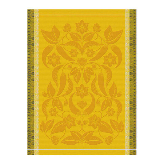 LE JACQAURD FRANCAIS Geschirrtuch, 60x80 cm, Piment I Jugendstil gelb