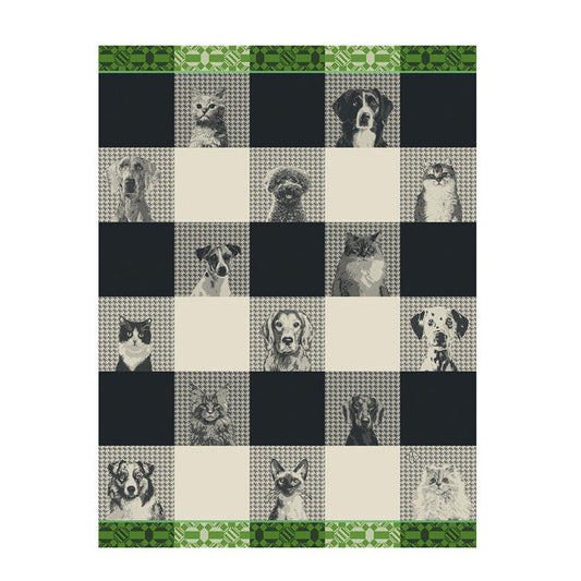 LE JACQAURD FRANCAIS Geschirrtuch, 60x80 cm, Truffes I Hunde und Katzen