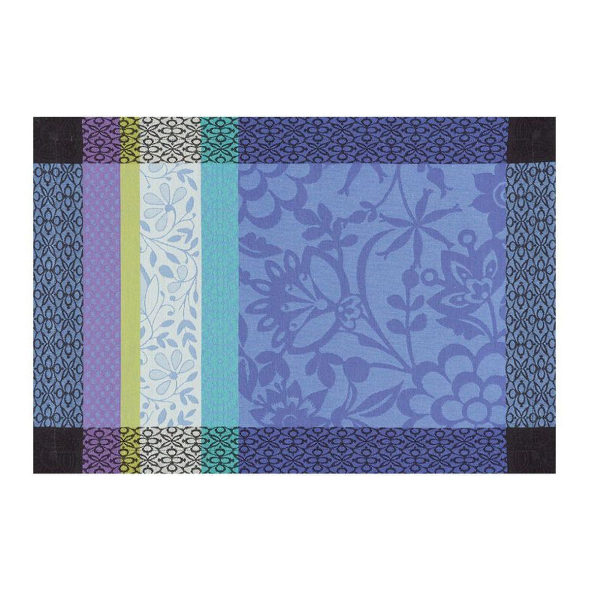 LE JACQUARD FRANCAIS Tischset Provence blau 54x38cm, Baumwolle, fleckenabweisend