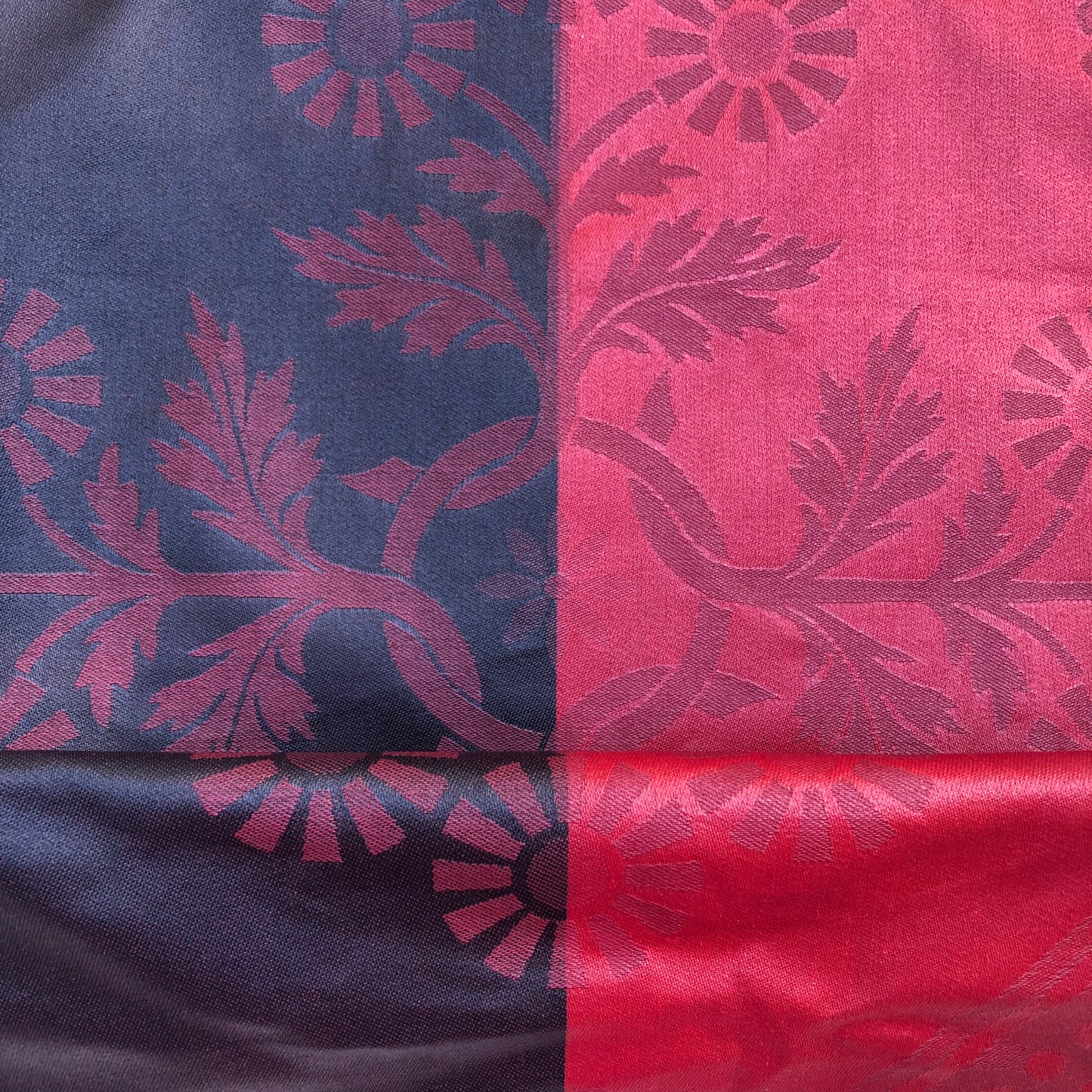 CASAROSA Shopping-Bag, rot #109 aus Baumwolle, wasser- und schmutzabweisend, 29x40x13 cm