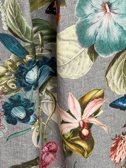 Damen-Rock Passionsblume grau
