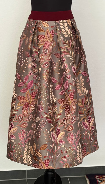 Damen-Rock Flores grau