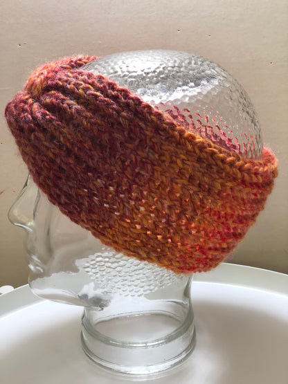 CASAROSA Stirnband handgestrickt Fb.356 Gr.onesize