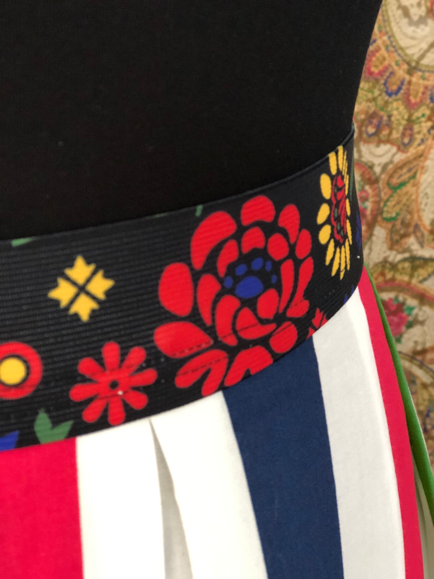 Damen-Rock Blockstreifen