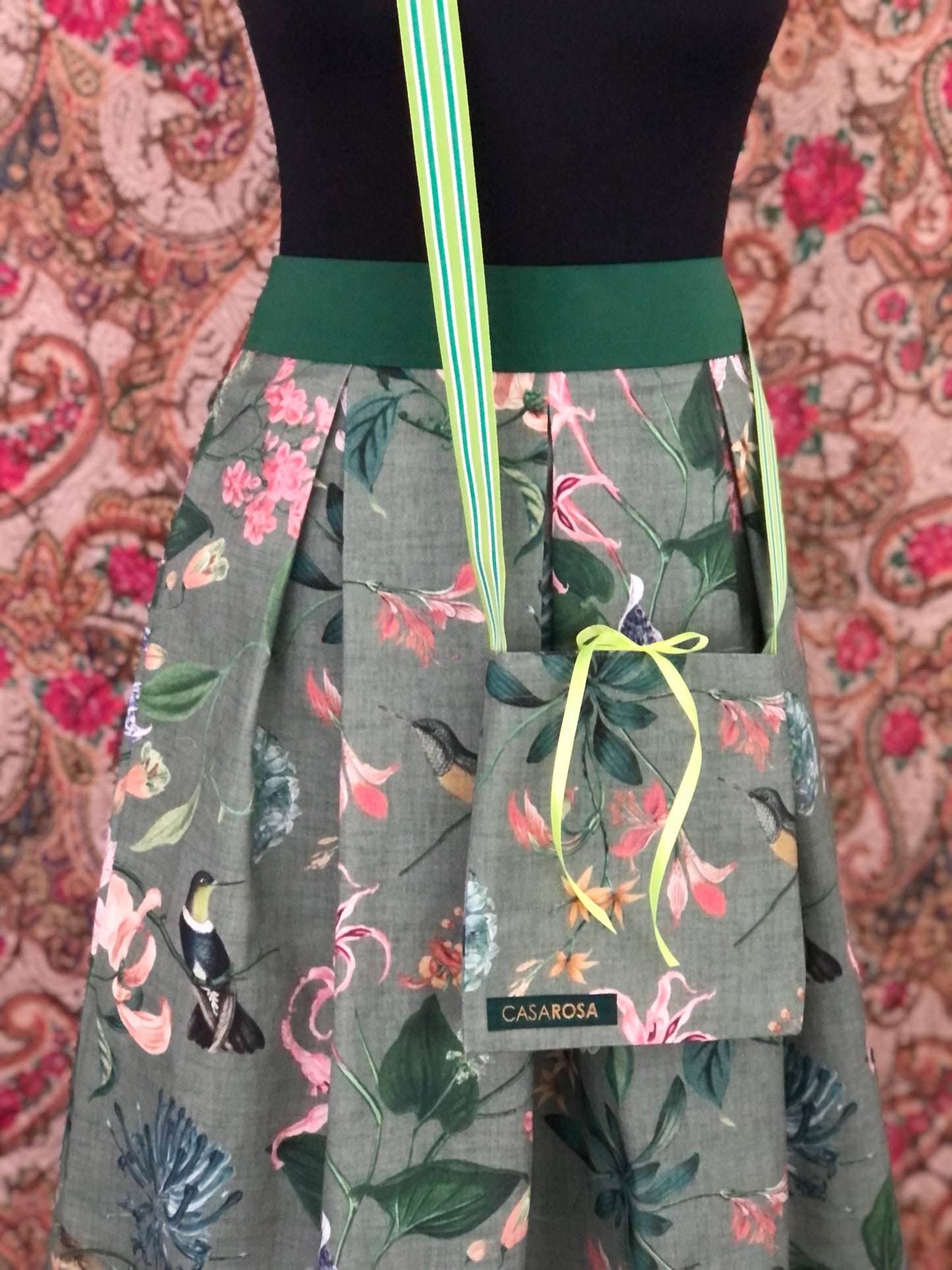 Damen-Rock Fauna&Flora grün