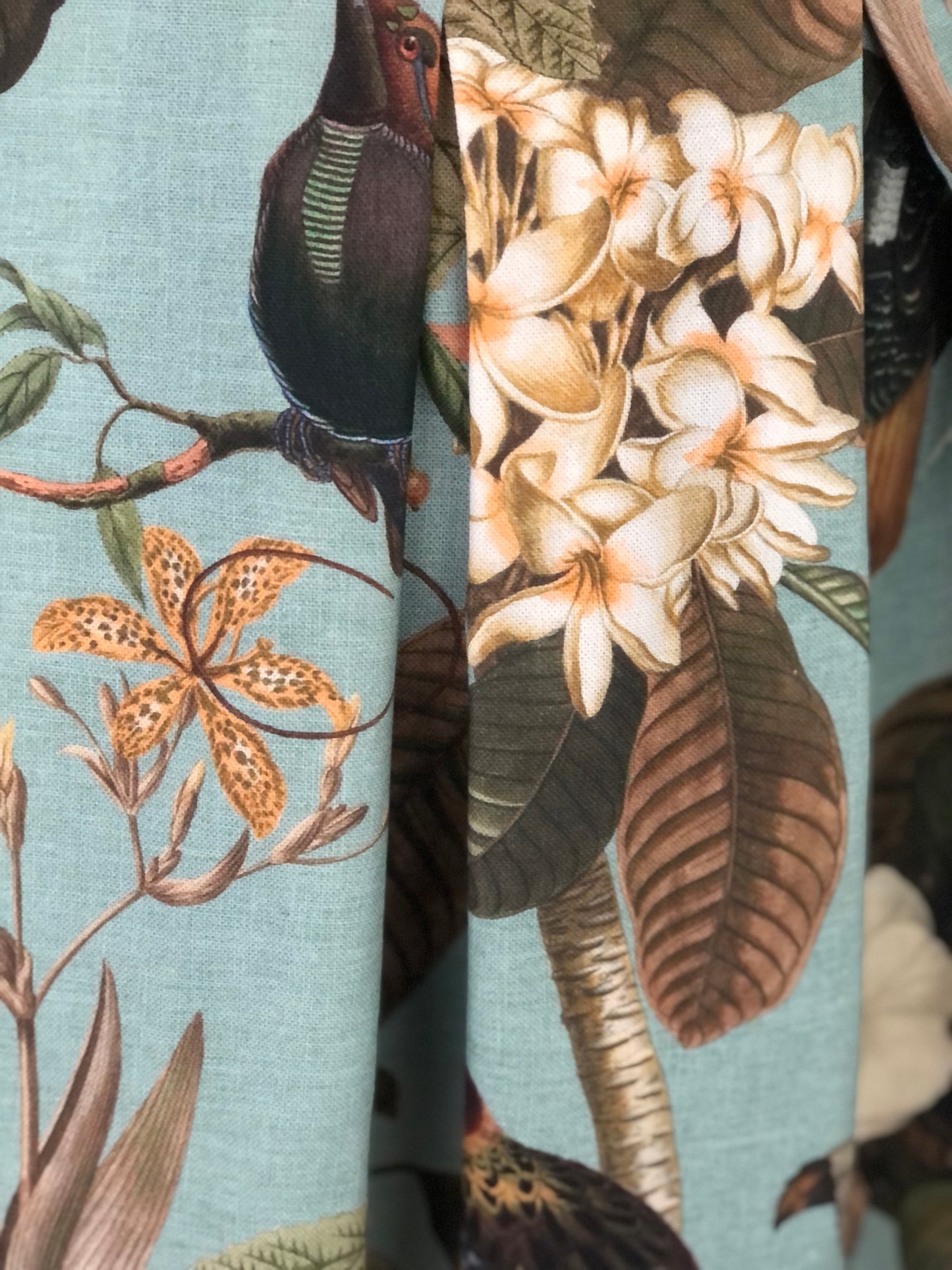 Damen-Rock Fauna&Flora hellblau