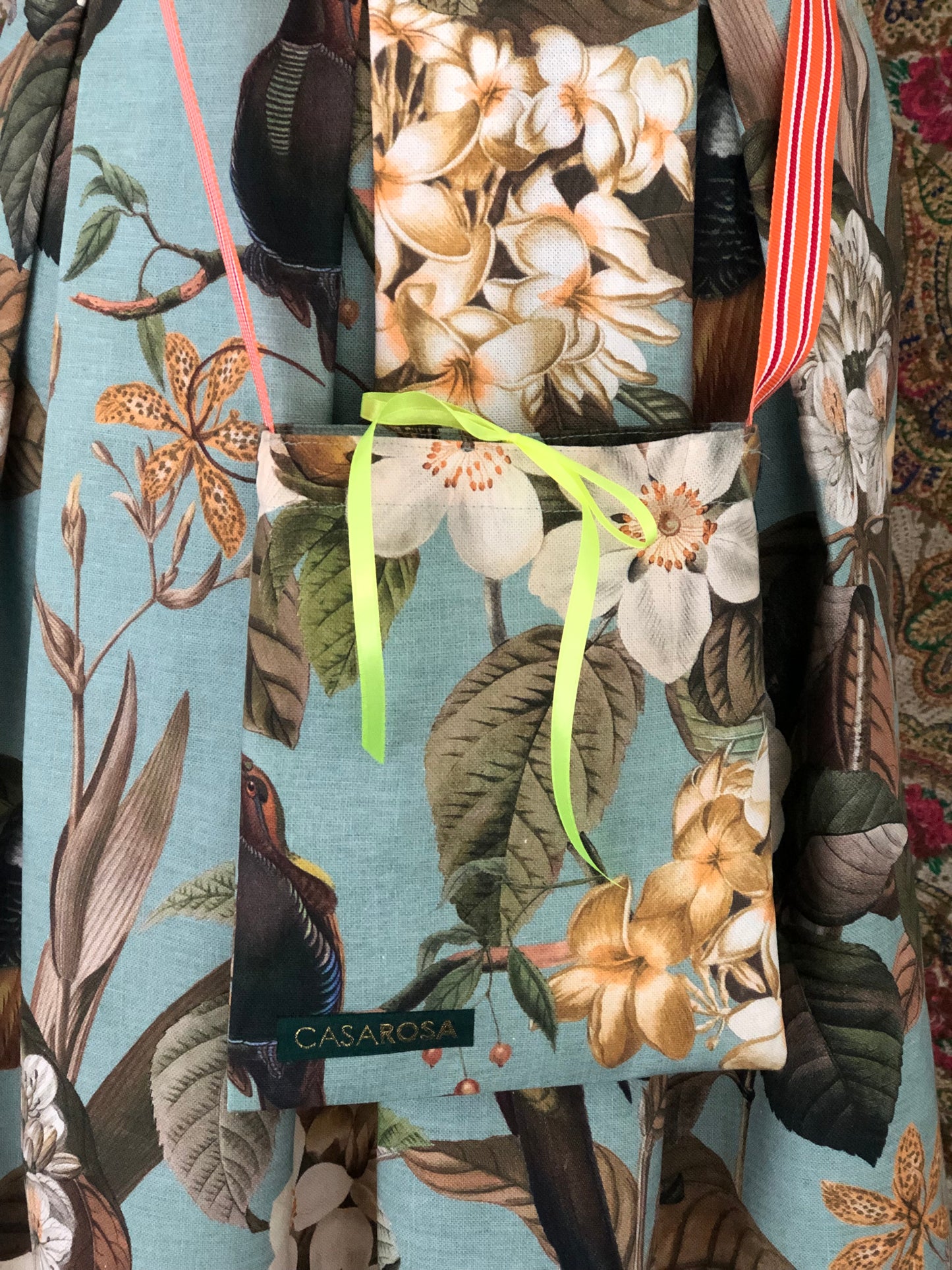 Damen-Rock Fauna&Flora hellblau