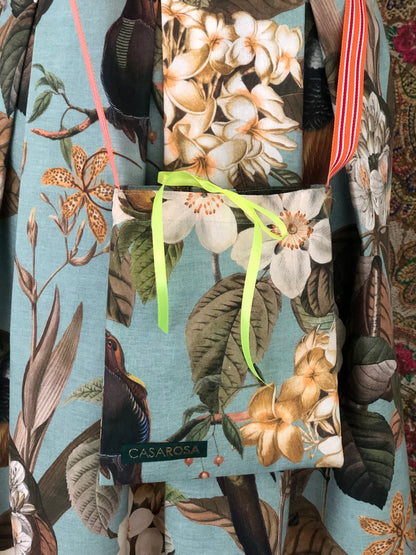 Damen-Rock Fauna&Flora hellblau