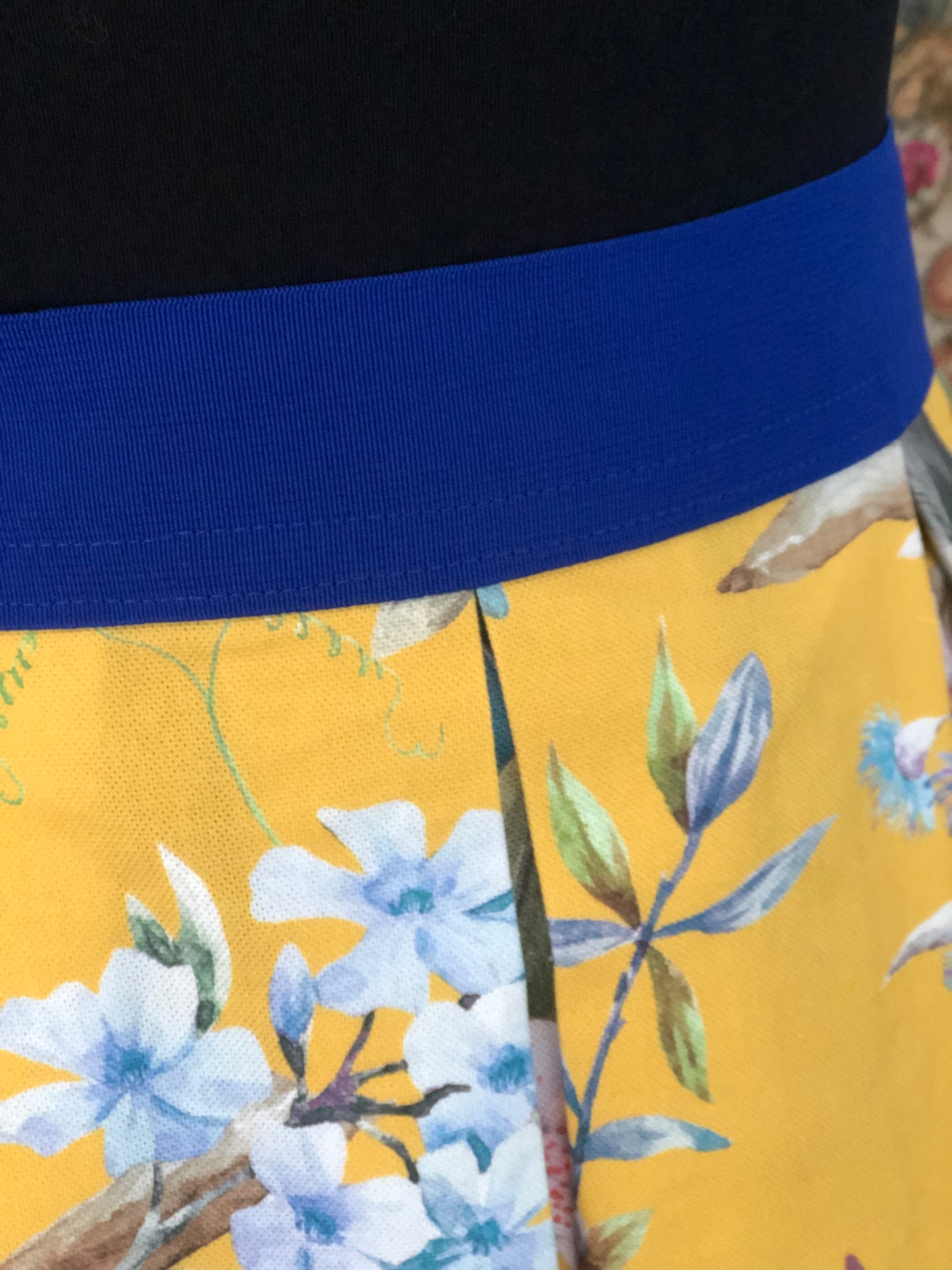 Damen-Rock Fauna&Flora gelb