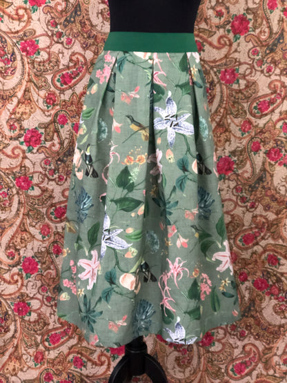 Damen-Rock Fauna&Flora grün