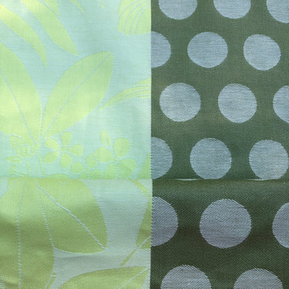 CASAROSA Shopping-Bag, grün #107 aus Baumwolle, wasser- und schmutzabweisend, 29x40x13 cm