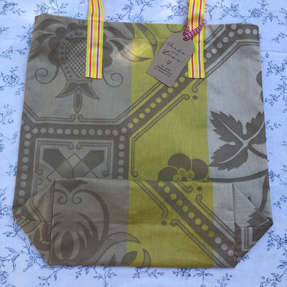 CASAROSA Shopping-Bag, beige gelb #105 aus Baumwolle, wasser- und schmutzabweisend, 29x40x13 cm