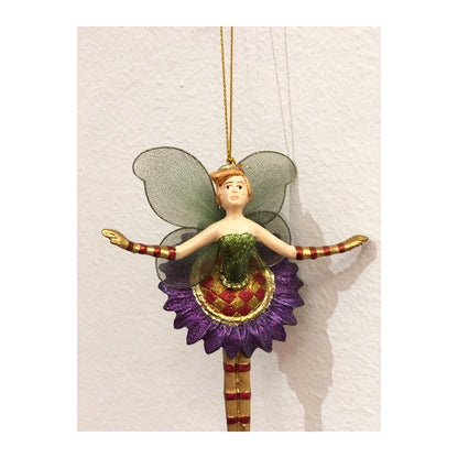 Cristbaum Ostern Frühlings Schmuck Anhänger Blumenelfe Tänzerin 15 cm