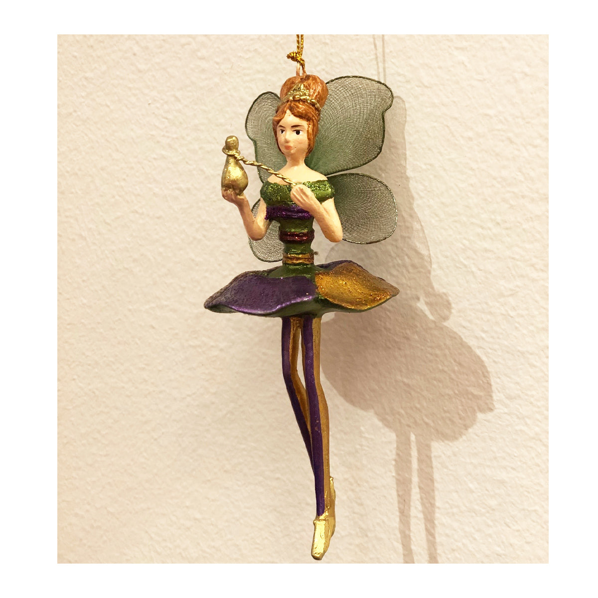 Cristbaum Ostern Frühlings Schmuck Anhänger Blumenelfe mit Flakon 15 cm