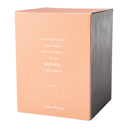 SENSE Duftkerze mit Glas-Glocke Blood Orange I Blutorange, orange