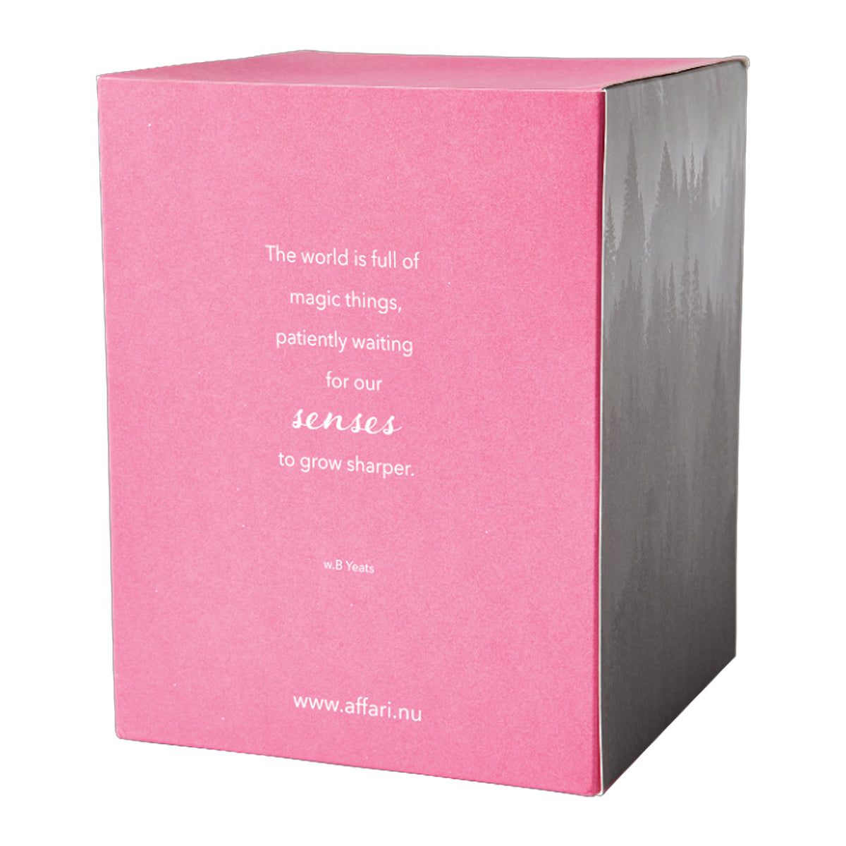 SENSE Duftkerze mit Glas-Glocke Peony I Pfingsrose, pink