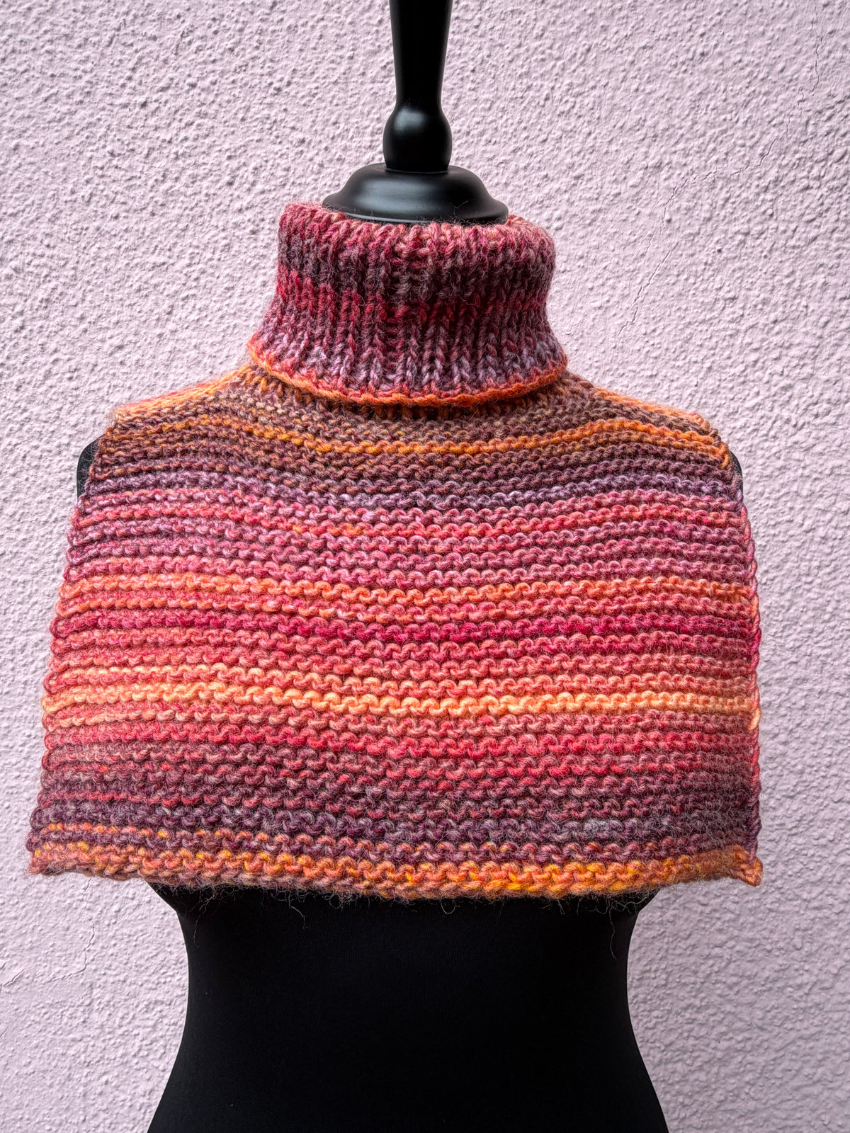 Pullunder im Boxy Schnitt Fb.355 rosenholz, one size