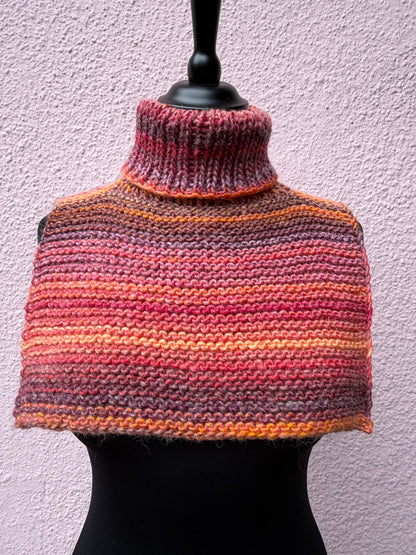 Pullunder im Boxy Schnitt Fb.355 rosenholz, one size