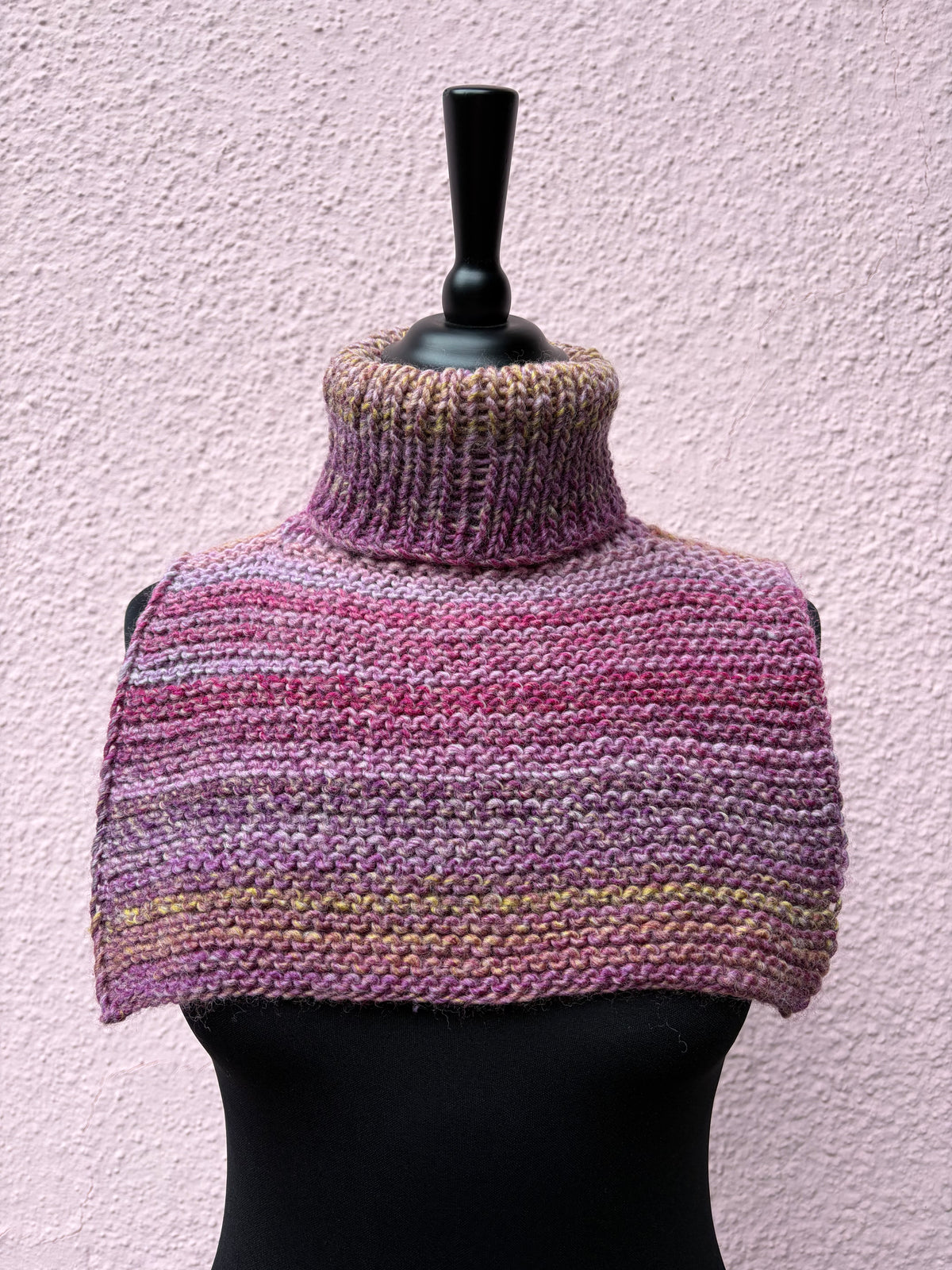 Pullunder im Boxy Schnitt Fb.459 lila, one size