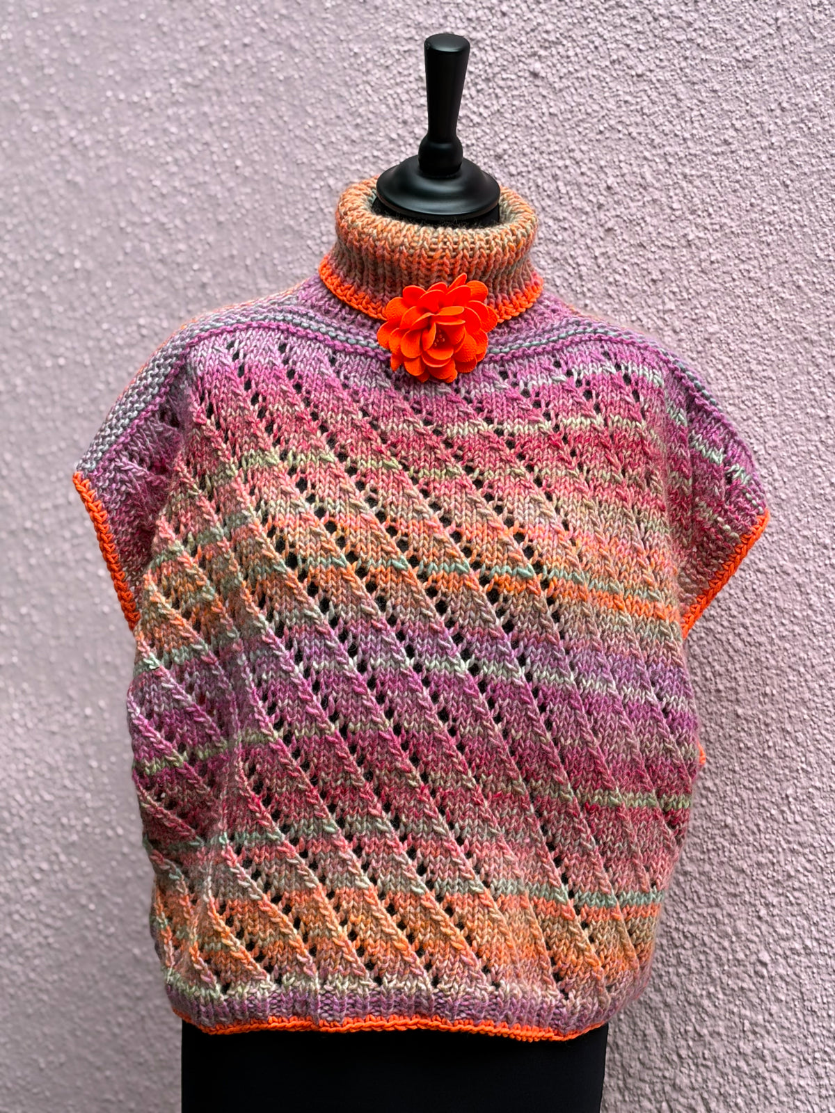 Pullunder im Boxy Schnitt Fb. 359 neon, one size